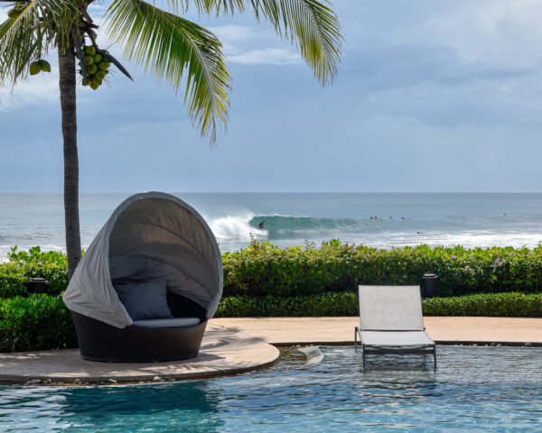nicaragua-surf-trip nicaragua surf trip oceanfront pool with view of surf